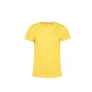 Image of B&C Womens/Ladies E150 Organic Short-Sleeved T-Shirt (L) (Yellow)