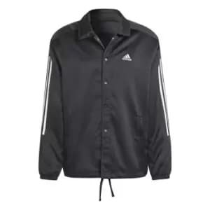 Image of adidas Coach Jacket Mens - Black