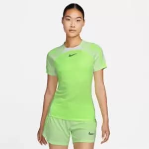 Image of Nike Dri-FIT Strike Womens Short-Sleeve Top - Green