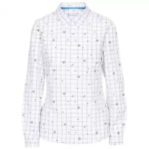 Image of Trespass Womens/Ladies Zova Casual Shirt (XXS) (Black Flower)