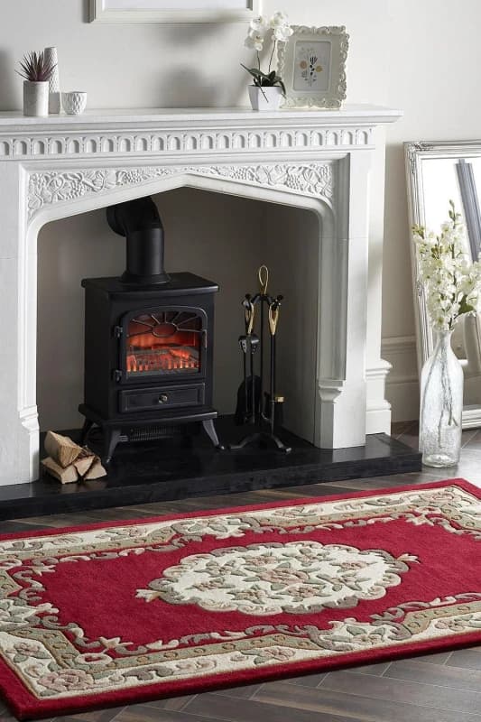 Image of Origin 'Shensi' Rug in Wine Size: 67cm x 210cm Wine Unisex 67cm x 210 cm