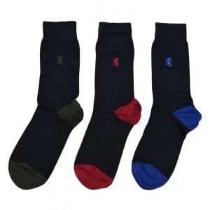 Image of Pringle 3 Pack Socks - AW19 Navy