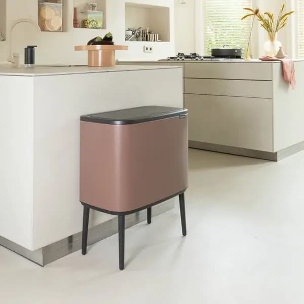 Image of Brabantia Bo 11L & 23L Soft Touch Bin Taupe