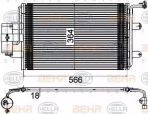 Image of Condenser Air Conditioning 8FC351036-384 by BEHR