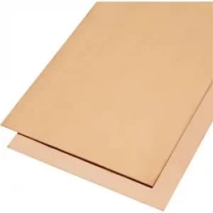Image of Copper Sheet metal (L x W) 400 mm x 200 mm 0.5mm