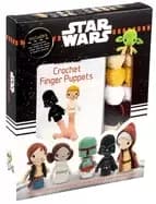 Image of star wars crochet finger puppets