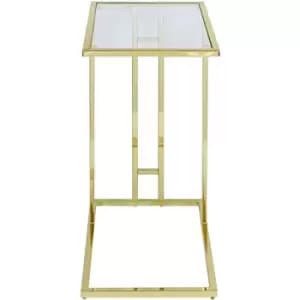Image of 60cm Value Gold Metal Sofa Table