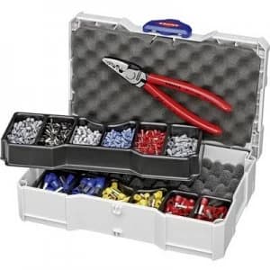 Image of Knipex 97 90 06 Crimper Ferrules 0.25 up to 16 mm² Incl. ferrule set and case