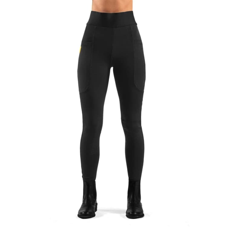 Image of John Whitaker Riding Tights - Black 5 - 6 Years
