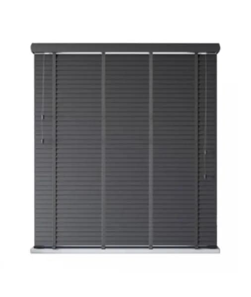 Image of NEWEDGEBLINDS Newedgeblinds - Faux Wood Venetian Blind with tapes180160SGF 180160SGF