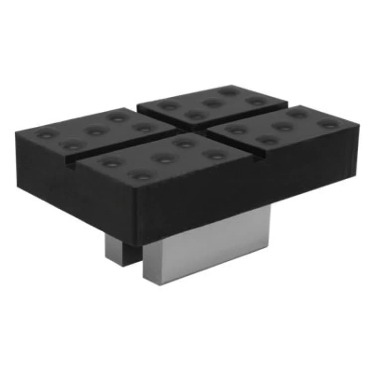Image of Sealey SJBEX.A05 Cross Slotted Rubber Support for Viking Jacking Beams - Sealey SJBEX.A05