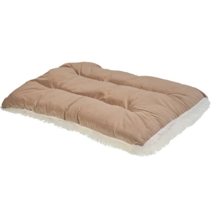 Image of Beliani Pet Bed Ergani Velvet Beige