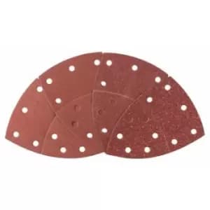 Image of Bosch Accessories 2607017112 Multi-purpose sandpaper set Hook-and-loop-backed, Punched Grit size 40, 80, 120, 180 (L x W) 102mm x 62.93mm 1 Set