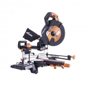 Image of Evolution R255SMS+ Pro Multi-Material Sliding Mitre Saw 255mm 2000W 240V