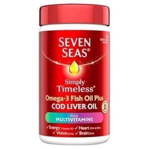 Image of Seven Seas Cod Liver Oil Plus Multivitamin Capsules 90