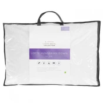 Image of Hotel Collection Hungarian Goose Down Pillow - White