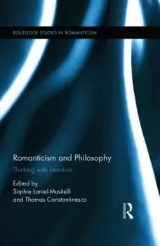Image of Romanticism and PhilosophyThinking with Literature