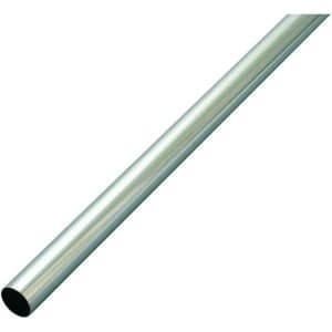 Image of Wickes Interior Multi Rail Tube - 19mm x 1.82m Chrome