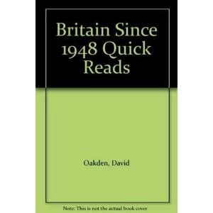 Image of Britain Since 1948 Quick Reads by David Oakden (Paperback, 2003)