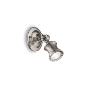Image of Barber 1 Light Wall Light Nickel, GU10