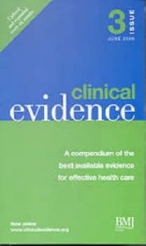 Image of Clinical Evidence Paperback