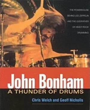 Image of john bonham a thunder of drums