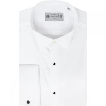Image of Turner and Sanderson Sovereign Evening Shirt - White