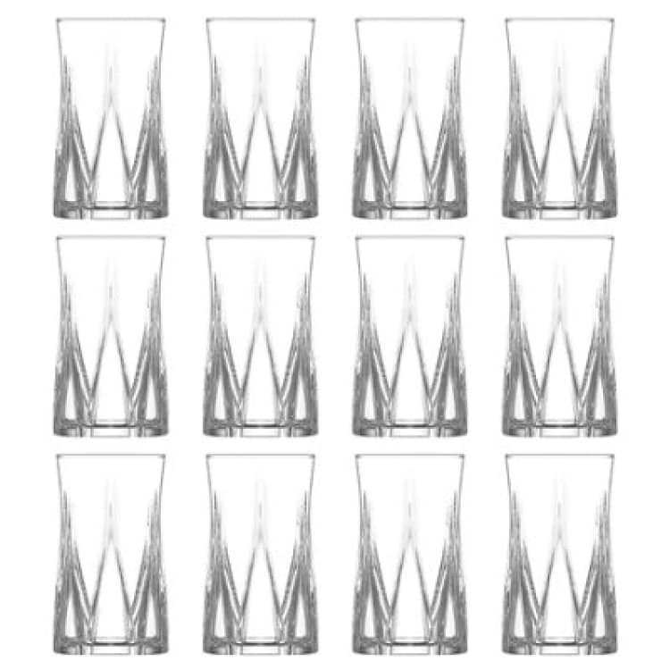 Image of Lav Zoey Highball Glasses - 380Ml - Pack Of 12