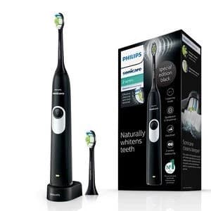 Image of Philips Sonicare 2 Series HX6232/20 Black Electric Toothbrush