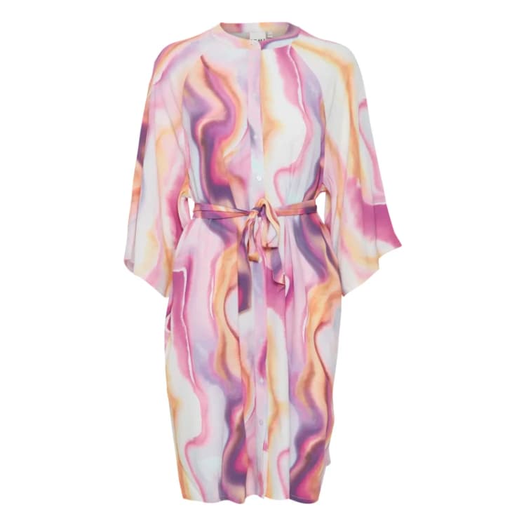 Image of Ichi Womens shirt dress Ichi Rulla Bleu Female 34