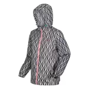 Image of Regatta Orla Kiely Waterproof Summer Pack It Jacket - SteminVseBlk