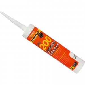 Image of Everbuild Contractors Silicone Sealant Brown 295ml