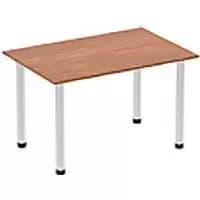 Image of dynamic Ergonomic Desk Impulse IPLST12WNTBA Walnut 1200 mm x 800 mm x 725 mm
