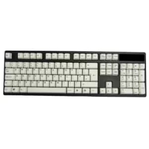 Image of Tai Hao ABS Double Shot UK Layout Keycaps Blue White Legends