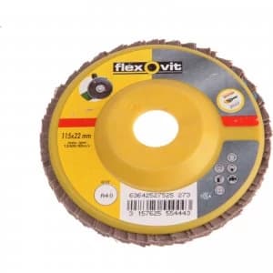 Image of Flexovit Abrasive Flap Disc 125mm 40g