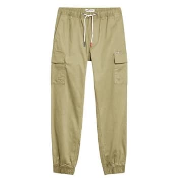 Image of Tommy Jeans Tommy Jeans Cargo Trousers - Olive L8Q