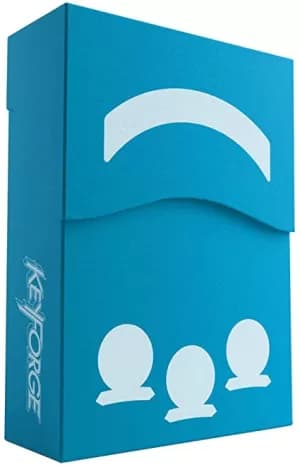 Image of Keyforge Aries Deck Box - Blue