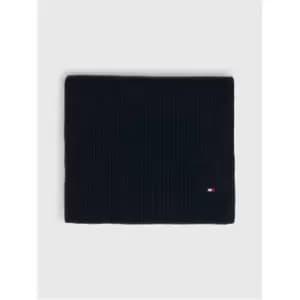 Image of Tommy Hilfiger Essential Flag Scarf - Blue