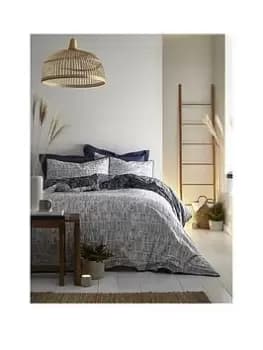 Image of Appletree Matches Navy Blue Duvet Cover Set