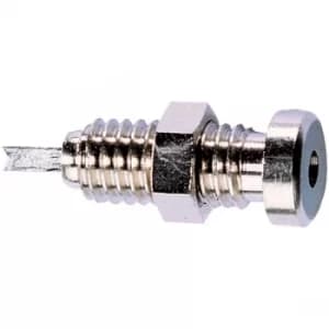 Image of SKS Hirschmann 935980165 2mm MBU 1 Insulated Socket 6A Silver