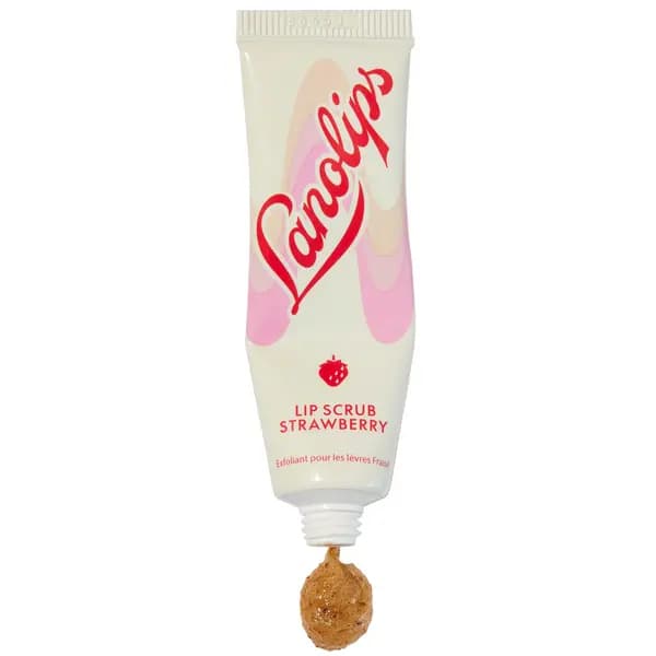 Image of Lanolips Lip Scrub Strawberry 10g