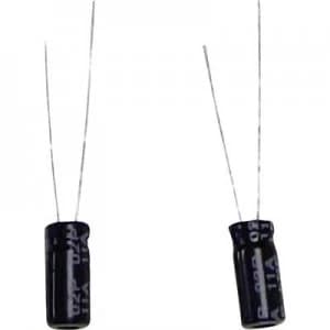 Image of Electrolytic capacitor Radial lead 2mm 47 16 Vdc 20 x H 5mm x 11mm