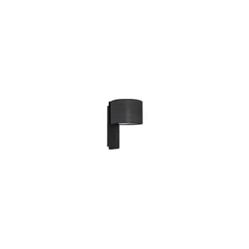 Image of Faro Fold - Wall Light Black with Shade E27