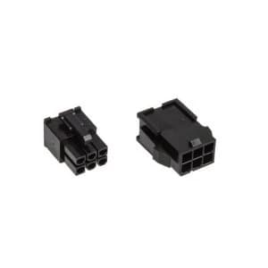 Image of BitFenix Alchemy 2.0 PSU PCI-E 6Pin Connector Pack - Black
