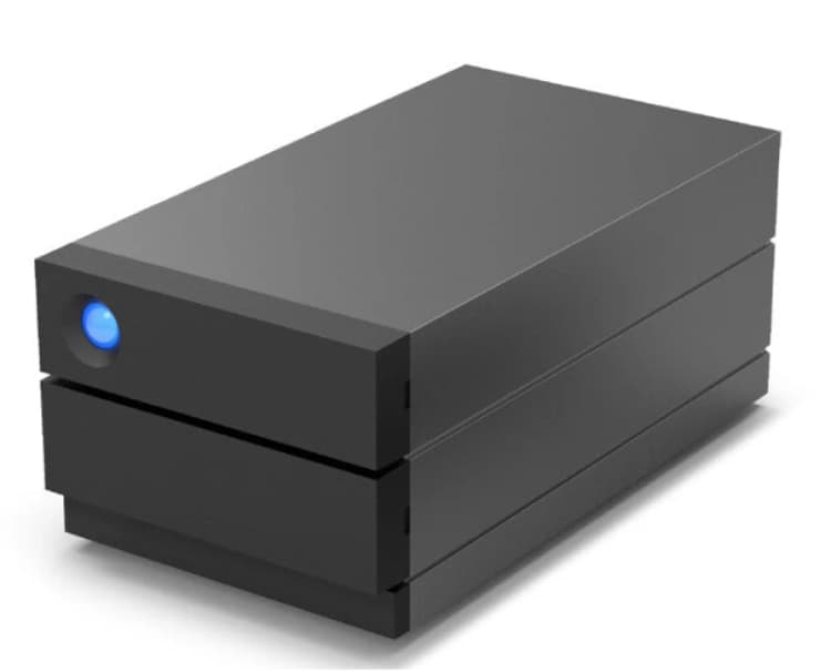 Image of Lacie LaCie 2big RAID disk array 48 TB Desktop Black STHJ48000800