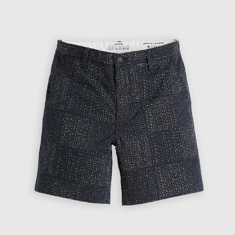 Image of Levis Mens Chino Shorts Stitch Navy male W29