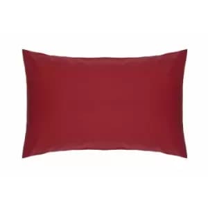 Image of Easy Care Minimum Iron Pillowcase Red
