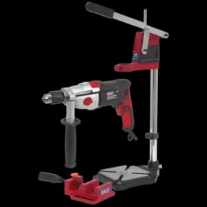 Image of Sealey Hammer Drill 13mm with Drill Stand Kit