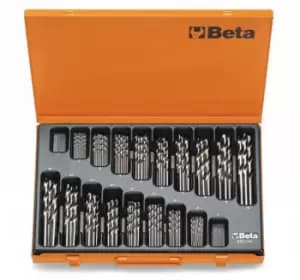 Image of Beta Tools 412/C150 160pc HSS Entirely Ground Glossy Finish Twist Drill Set