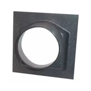 Image of Dust Extraction Dust Hood, 160mmx160mm, For 100mm Hose - Charnwood